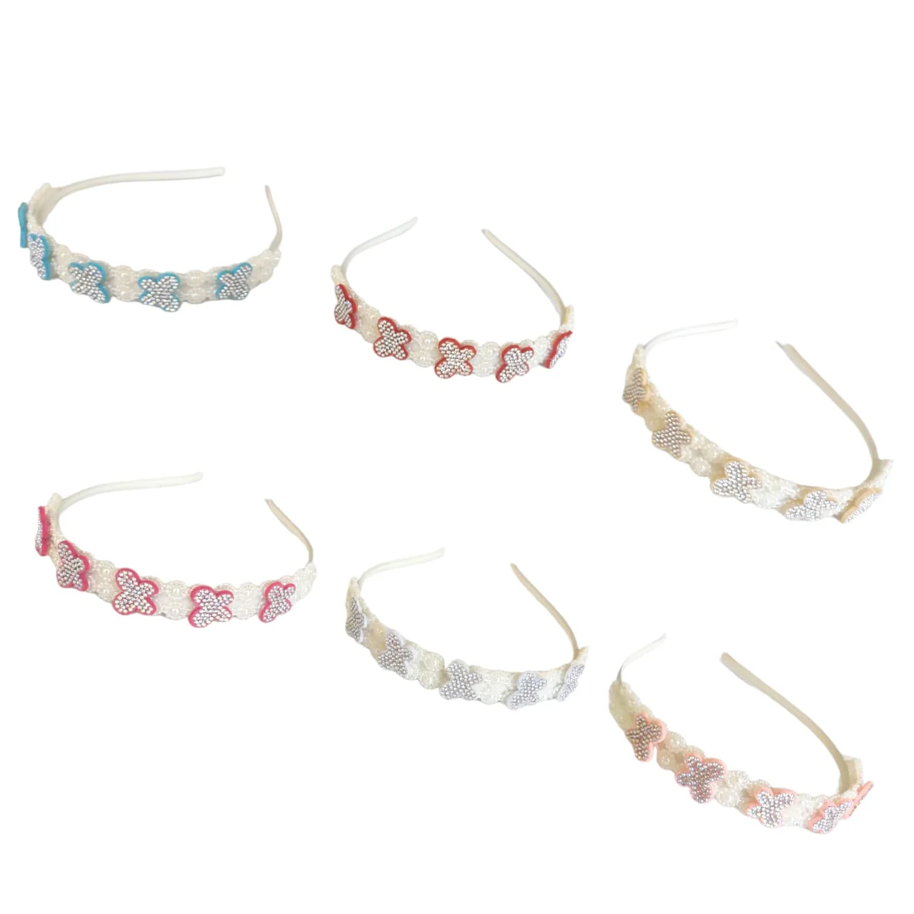 12 Diademas Mariposas Y Brillos $9.10 c/u - Image 2
