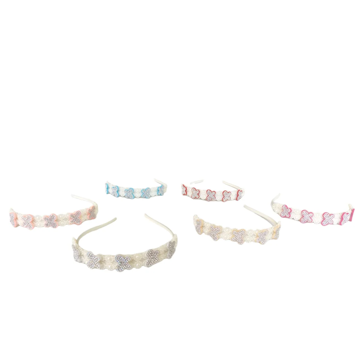 12 Diademas Mariposas Y Brillos $9.10 c/u - Image 4
