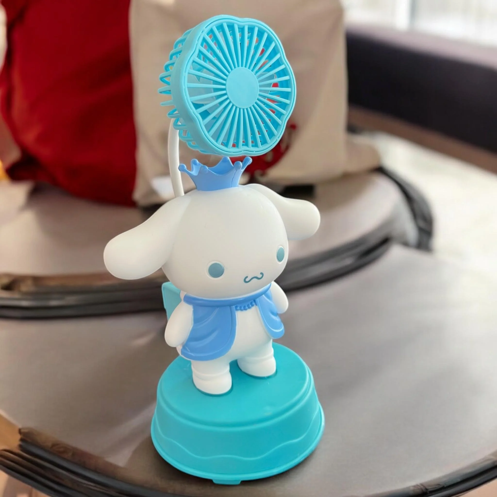Ventilador Cinamorrol con Figura 3D y Sacpauntas - Image 3
