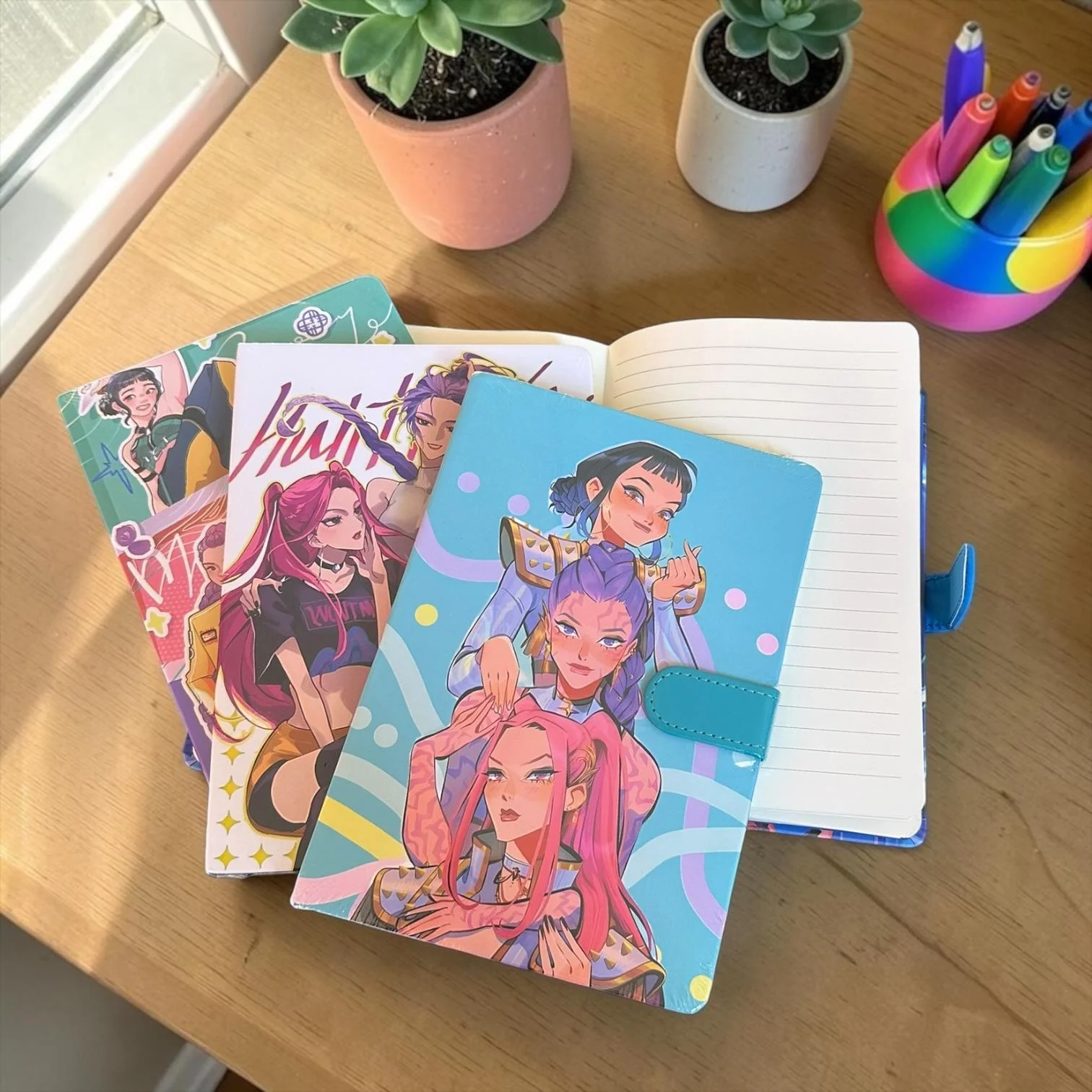 3 Diario/Agenda Guerreras K-Pop $50 c/u