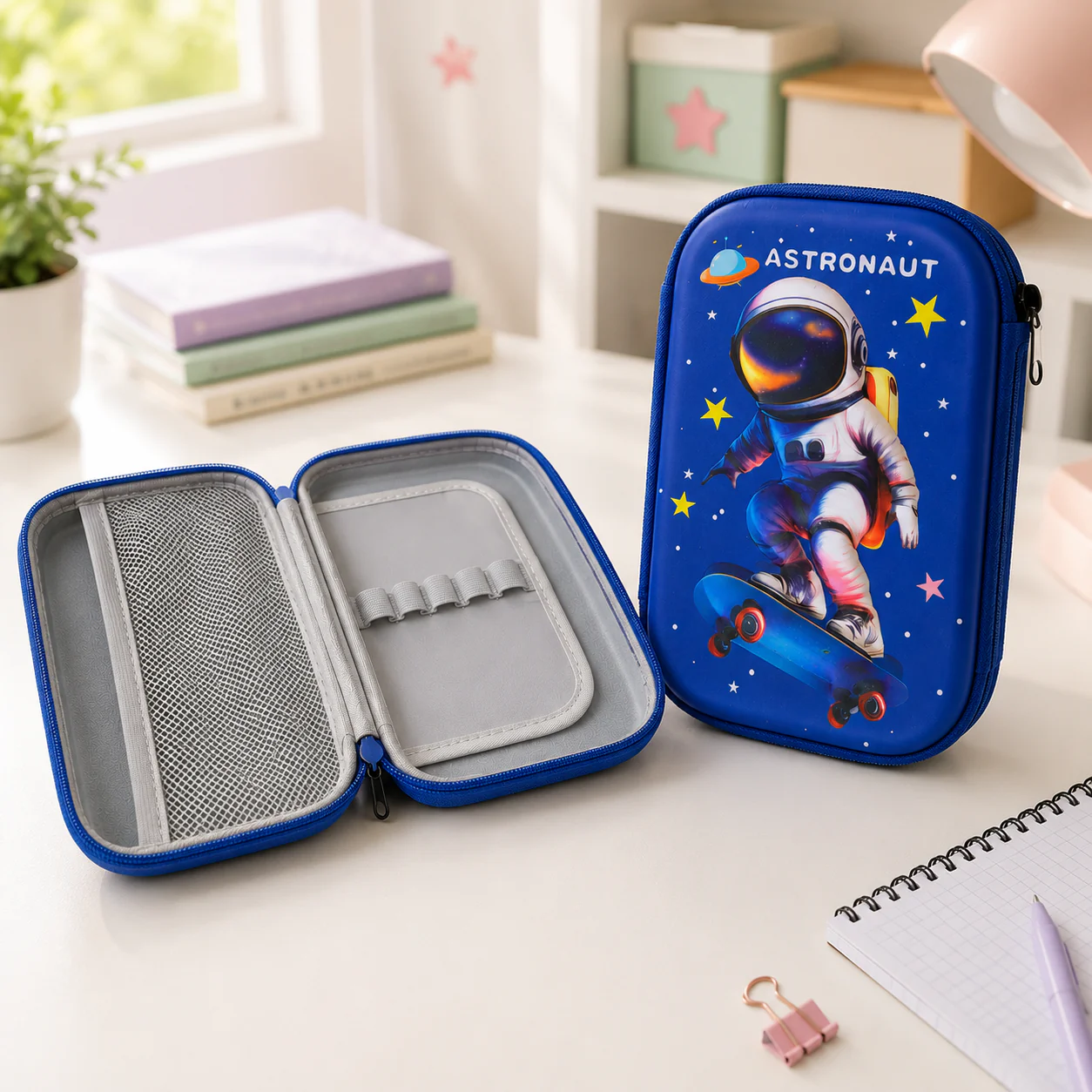 3 Lapicera/Estuchera 3D Infantil Grande $50 c/u