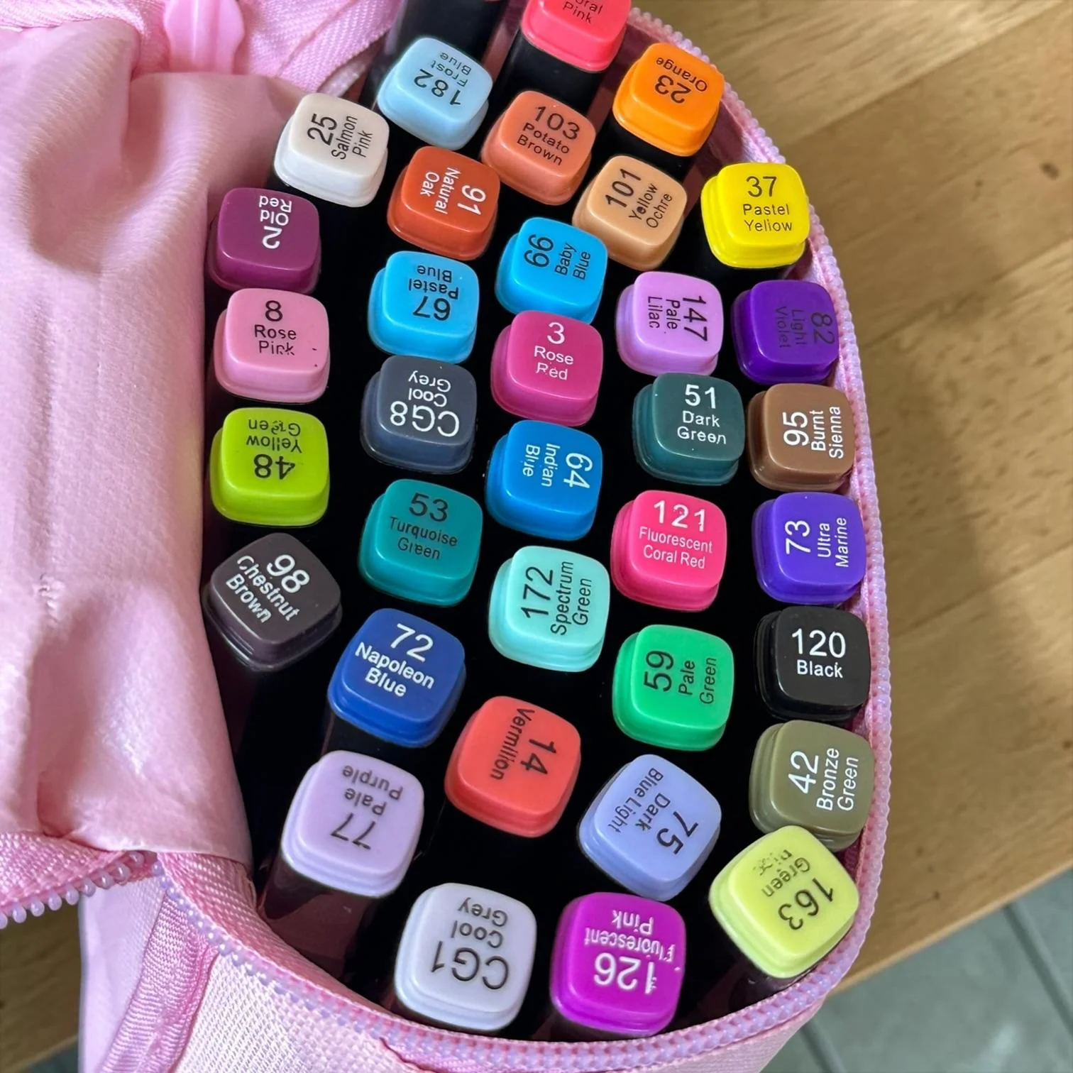 Estuche "Tralalero" de 36 Plumones Doble Punta - Image 4